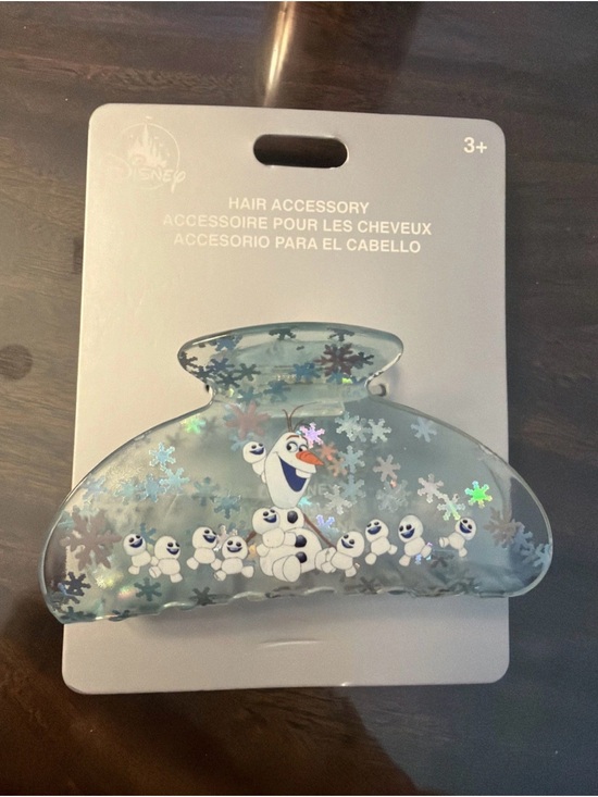 Disney Accessories - Disney Frozen Olaf Blue Snowflake Hair Clip NWT